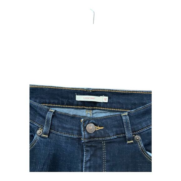 Levi’s Jeans Women 12 Blue Classic Boot - Picture 2 of 3